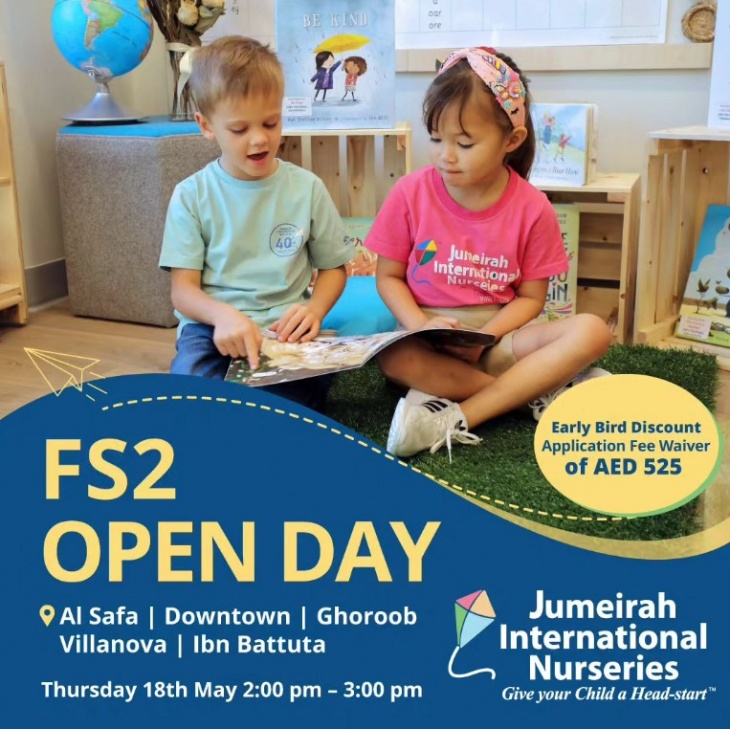 Open Day Jumeirah International Nurseries Tickikids Dubai